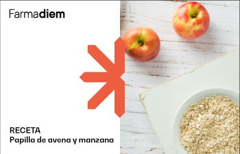 Receta de papilla de Avena y Manzana Casera